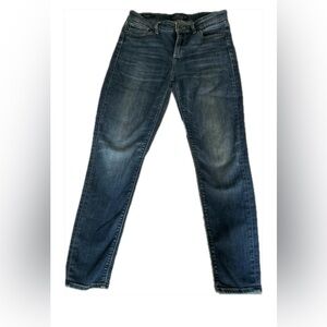 Lucky Brand Mid Rise Skinny Ava Jeans 8/29A Ankle Womens Blue Mid Rise